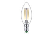 Glödlampor - Philips LED-glödlampa B35 Candle 806lm 3.8W/827 (60W) Clear E14 - 929004585801