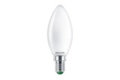 Glödlampor - Philips LED-glödlampa B35 Candle 252lm 1.2W/827 (25W) Frosted E14 - 929004585301