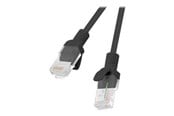 Nätverkskabel - Lanberg patch cable - 2 m - RAL 9004 black - Svart - 2m - PCU5-20CC-0200-BK