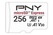 Flashram & USB Flash Drives - PNY - flash memory card - 256 GB - microSD PCI Express Gen 3x1 UHS-I - P-SDU256P31880EXP-GE