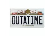 Merchandise - FaNaTtik - Back To The Future Replica Number Plate Tin Sign - 5060662464034