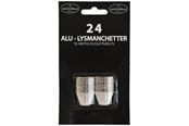Decoration - Asp-Holmblad Alumanchet Silver/Guld - 70234