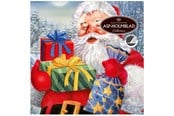 Decoration - Asp-Holmblad Servetter "Santa with gifts" - 97992