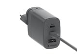 Mobile - Adapters & Chargers - Unisynk 3 Port Global Multi-Charger Kit - 65W - Grey - 10461