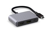 Dockning - Unisynk 3 Port USB-C Hub V2 4K 60Hz 100W - Grey - 10384
