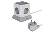 Strömkabel (extern) - BlitzWolf EC1 Extender 4xAC 2xUSB-A 2xUSB-C - BW-EC1
