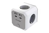 Strömkabel (extern) - BlitzWolf BW-EC2 8-in-1 Power Cube 4xAC 2xUSB-A 2xUSB-C - BW-EC2