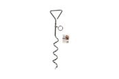 Hundar - Pawise - spiral stake 40cm - 888656751501