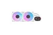 CPU-fläktar - Darkflash DH240D CPU Water Cooler - White - CPU Vattenkylare - Max 30 dBA - DH240D WHITE