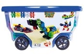 Byggset - Clics Rollbox Building Blocks - Construction Set 15in1 - CB411