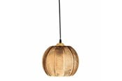 Lampor - Bloomingville - Adar Glass Pendant Lamp 22x20 cm - Brown - 82069076
