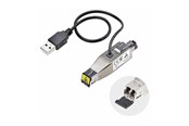 Repeatrar, förstärkare, broar och transceivers - StarTech.com Gigabit Fiber to RJ45 Ethernet Media Converter Micro Mini - fibre media converter - 1GbE - TAA Compliant - D01ML55U-FIBER-MEDIA
