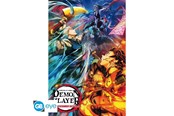 Merchandise - ABYstyle - DEMON SLAYER Poster Key art 2 (91.5x61cm) - Affisch - 3665361101802