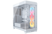 Chassi - Corsair FRAME 4500X LX-R RGB White - Chassi - Miditower - Vit - CC-9011317-WW