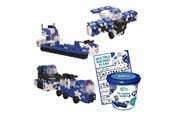 Byggset - Clics Building Blocks Police in Emmer - CB196-04