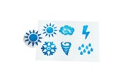 Kreativa spel - Colorations - Easy Grip Stamps Weather - CHBIGWEA