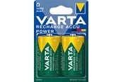 Battery - VARTA D Recharge Power 3000 mAh 2-Pack - 54908