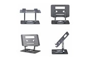 Systemtillbehör - StarTech.com - notebook stand - 360° rotating base - ATFR-LAPTOP-RISER