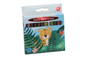 Skriv- och ritverktyg - Wins Holland - Crayons Jungle Animals 12 pcs. - KL337