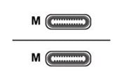 USB-kabel - CELLULAR Line - USB-C cable - 24 pin USB-C to 24 pin USB-C - 1.2 m - USBDATACUSBC-CW