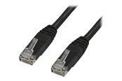 Nätverkskabel - X-SHIELD patch cable - 3 m - black - Svart - 3m - XS-CAT6-UUTP-BLK-3M
