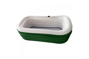 Gadget - Pro Airtub – Uppblåsbar badkar för vuxna – Mörkgrön - 5713895512231