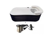 Gadget - Pro Airtub – Uppblåsbar badkar för vuxna – Mörkblå - 5713895043599