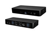 Dockning - I-Tec - docking station - USB-C / USB4 / Thunderbolt 3 / Thunderbolt 4 / Thunderbolt 5 /USB-A - 2 x HDMI 2 x DP - 1GbE - CAINTGDUAL4KDOCPD