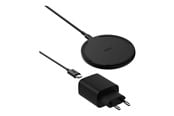 Mobile - Adapters & Chargers - Belkin BoostCharge wireless charging pad - + AC power adapter - 15 Watt - WIA012KQBK