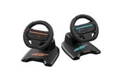 Spel Tillbehör - Subsonic Pro Kart Racer Duo - Black - Wireless Wheel - Nintendo Switch 2 - SA5727-2