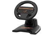 Spel Tillbehör - Subsonic Pro Kart Racer - Black - Wireless Wheel - Nintendo Switch 2 - SA5727-1