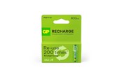 Battery - GP Rechargeable Battery AAA 800 mAh x 4 NiMH - 201259