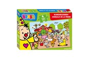 Pusselspel - Studio 100 Bumba Puzzle Farm Animals 4 pcs. Golv - MEBU00005780