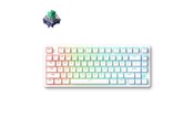 Tangentbord - MCHOSE Jet 75 Kailh Magnetic God Hall Effect - Gaming Keyboard - Utan numpad - Engelska (US) - Vit - HW-Jet75-8