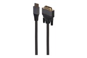 Displaykabel - Gembird Cablexpert Premium series adapter cable - HDMI / DVI - 1.8 m - CC-HDMI-DVI-4K-6