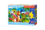 Pusselspel - Castorland Dinosaur selfie 30 brik - B-03808