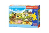 Pusselspel - Castorland Dyr på gården 30 brik - B-03815