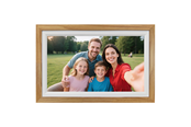 Digital fotoram - Lippa Frameo Digital Picture Frame 15.6" - Wood - LPFR15W