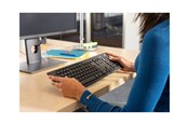 Tangentbord - Logitech MK370 Combo for Business - keyboard and mouse set - AZERTY - French - graphite Input Device - Tastatur & Mus set - Fransk - Svart - 920-012066