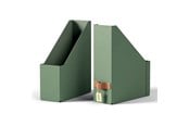 Arkivering & Förvaring - Leitz Puro Magazine File, 100% återvunnen kartong, 2-pack, grön - 24710050
