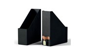 Arkivering & Förvaring - Leitz Puro Magazine File, 100% återvunnen kartong, 2-pack. Svart - 24710095