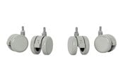 Ergonomi - Leitz Låsbara hjul för Ergo Elektriskt Höj- & Sänkbart Skrivbord (65340001) - 53740085