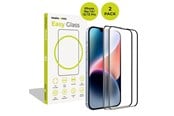 Mobiltelefontillbehör-Skyddsfilm - Mobile Origin EasyGlass iPhone 17e/16e/14/13/13 Pro - 2 pack - FRL-EG-i14-2pk