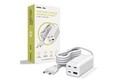 Mobile - Adapters & Chargers - Mobile Origin GaN 100W Compact MultiHub Charger PW18 with 3x USB-C + USB-A - MO-100CMH-PW18