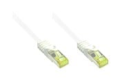 Nätverkskabel - Alcasa electronik Good Connections RNS patch cable - 25 cm - white - Vit - 0.25m - 8070R-003W