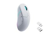 Mus - Keychron M3 RGB Light 79g Wireless 1K - Gamingmus - Optic - 5 knappar - Vit med RGB ljus - M3-A3