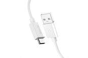 USB-kabel - Spigen Essential 60W - USB-A <-> USB-C - 2m - Vit - ACA08716