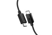 USB-kabel - Spigen Essential USB C to USB C 60W Cable - black EB6020CC - ACA08720
