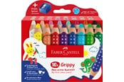 Skriv- och ritverktyg - Faber-Castell Colour pencil Grippy set 16 w. sharpener - 110645
