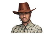 Outfits & kostymer - Boland Hat Elroy Brown Leather - 01268